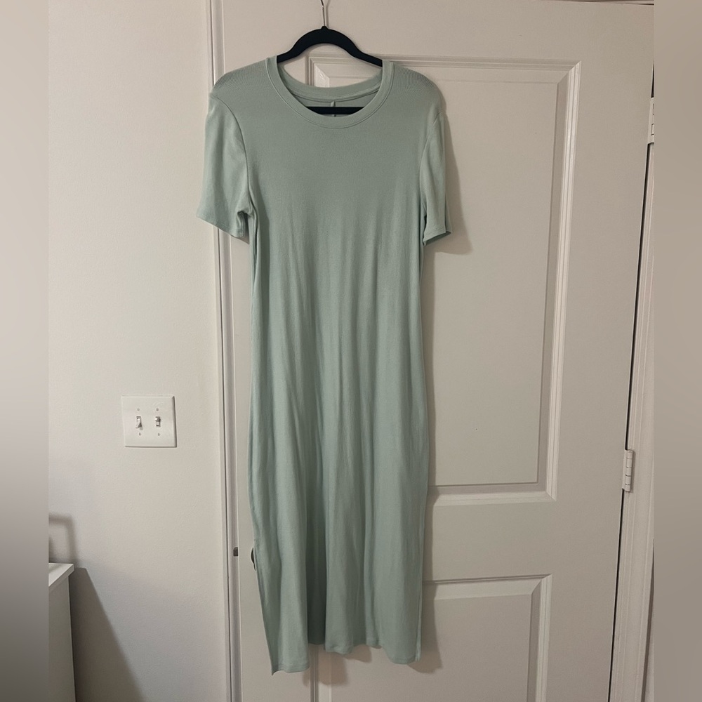 A New Day Ribbed Midi Dress
